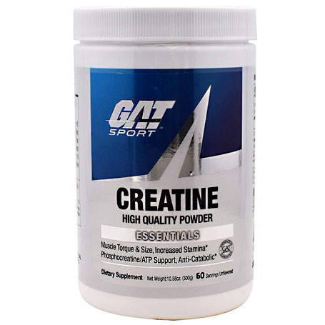 Creatine High Quality Powder, 300 g (60 Servings), GAT Sport