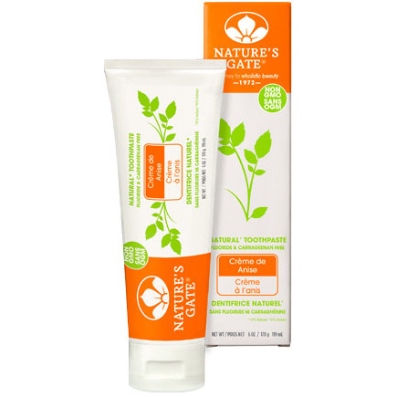 Nature's Gate Creme de Anise Toothpaste 6 oz from Nature's Gate