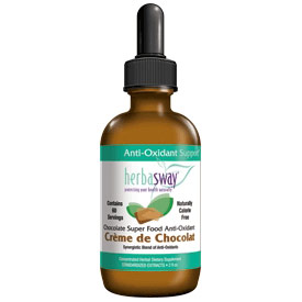 HerbaSway Creme De Chocolat, Liquid Cocoa Extract, 2 oz, HerbaSway