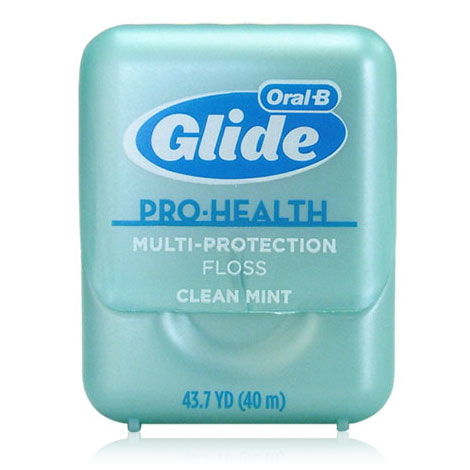 Oral-B Glide Pro-Health Dental Floss Multi-Protection, Clean Mint, 43.7 yd x 6 pc