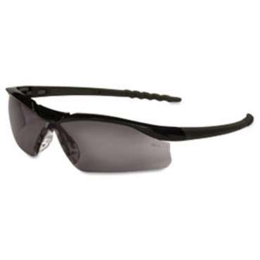 Crews Dallas Wraparound Safety Glasses Black Frame (CRW DL112)