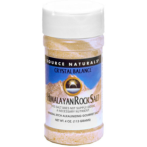 Source Naturals Crystal Balance Himalayan Coarse Salt Refill, 12 oz, Source Naturals