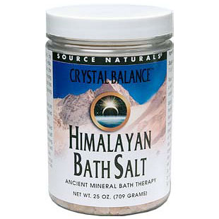 Crystal Balance Himalayan Bath Salt, 25 oz, Source Naturals