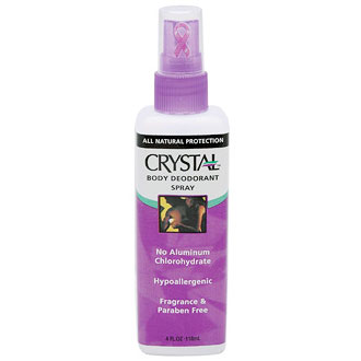 Crystal Body Deodorant Pump Spray 4 fl oz from Crystal Body Deodorant