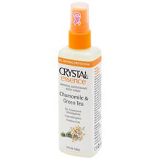 Crystal Essence Deodorant Body Spray Chamomile & Green Tea, 4 oz, Crystal Body Deodorant