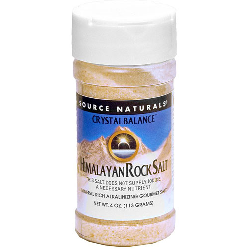 Crystal Balance Himalayan Coarse Salt, 3 oz, Source Naturals