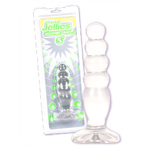 Crystal Jellies Anal Delight - Clear, Doc Johnson