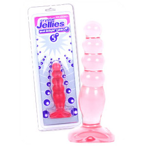 Crystal Jellies Anal Delight - Pink, Doc Johnson