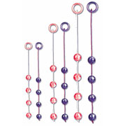 Crystalline Beads - Purple Small, California Exotic Novelties
