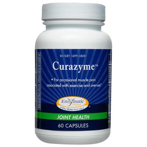 Enzymatic Therapy Curazyme, 60 Capsules, Enzymatic Therapy