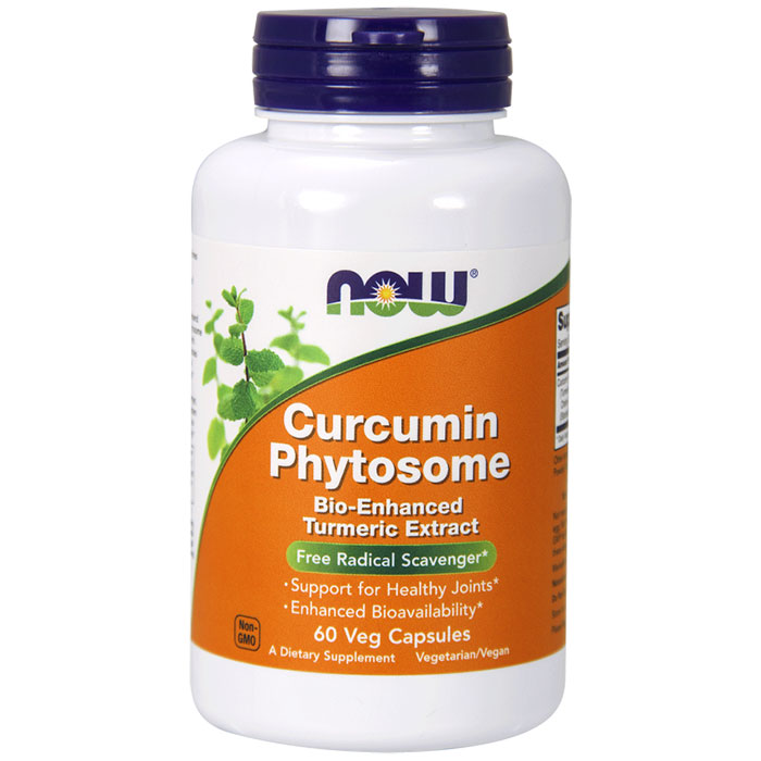 Curcumin Phytosome 500 mg, 60 Vegetarian Capsules, NOW Foods