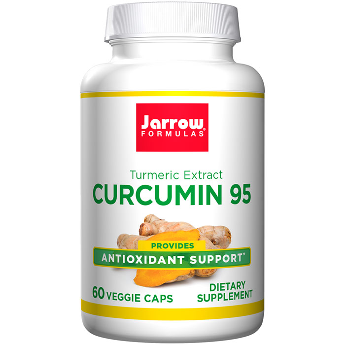 Curcumin 95, Turmeric Extract, 500 mg 60 caps, Jarrow Formulas