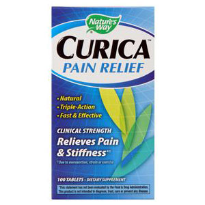 Curica Pain Relief, 100 Tablets, Natures Way