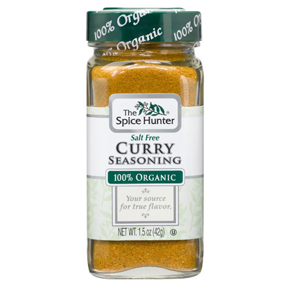Curry Seasoning, 100% Organic, 1.5 oz x 6 Bottles, Spice Hunter