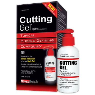 Cutting Gel Epidril, Topical Fat Loss Gel, 6 oz, Novex Biotech