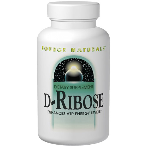 D-Ribose 1000 mg Tabs, 60 Tablets, Source Naturals