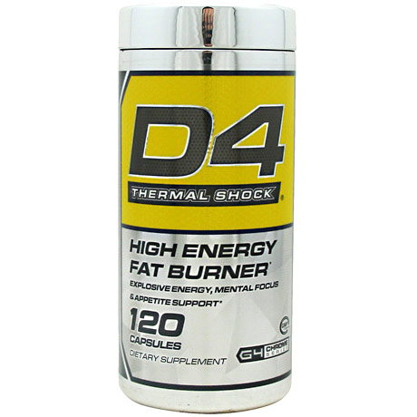 Cellucor Cellucor D4 Thermo Shock Fat Burner, 120 Capsules