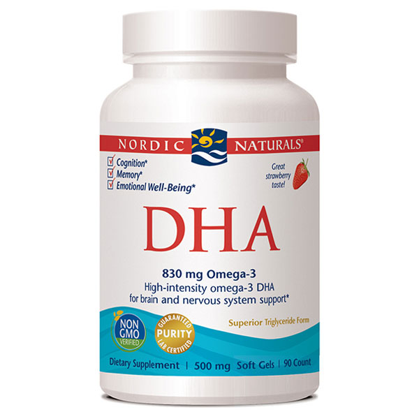 DHA Formula 90 Softgels, Nordic Naturals