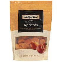 Daily Chef Daily Chef Dried Mediterranean Apricots, 36 oz
