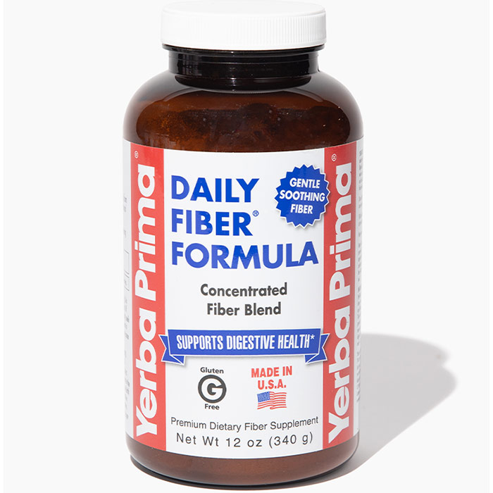 Yerba Prima Daily Fiber Powder, Regular 12 oz from Yerba Prima