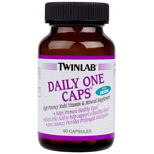 Twinlab Daily One High Potency Multi-Vitamins 90 caps from Twinlab