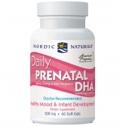 Nordic Naturals Daily Prenatal DHA - 500 mg - 60 Softgels