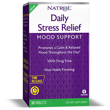 Daily Stress Relief, 30 Tablets, Natrol