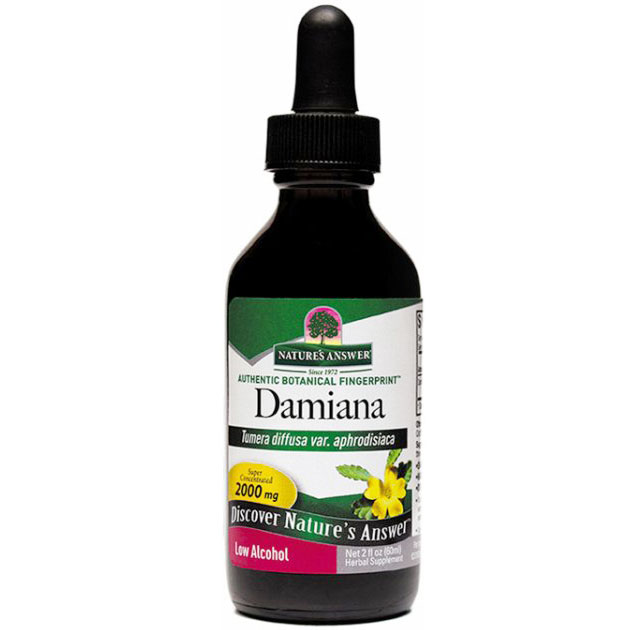 Damiana Leaf Extract Liquid 2 oz from Natures Answer