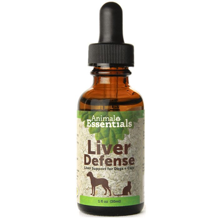 Liver Defense Liquid, Liver Support for Dogs & Cats, 2 oz, Animal Essentials
