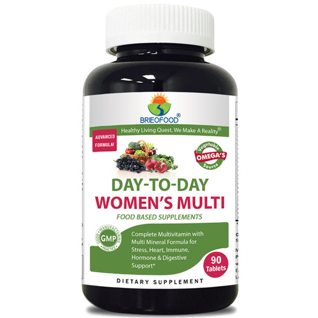 Day-To-Day Womens Multivitamin, 90 Tablets, Briofood