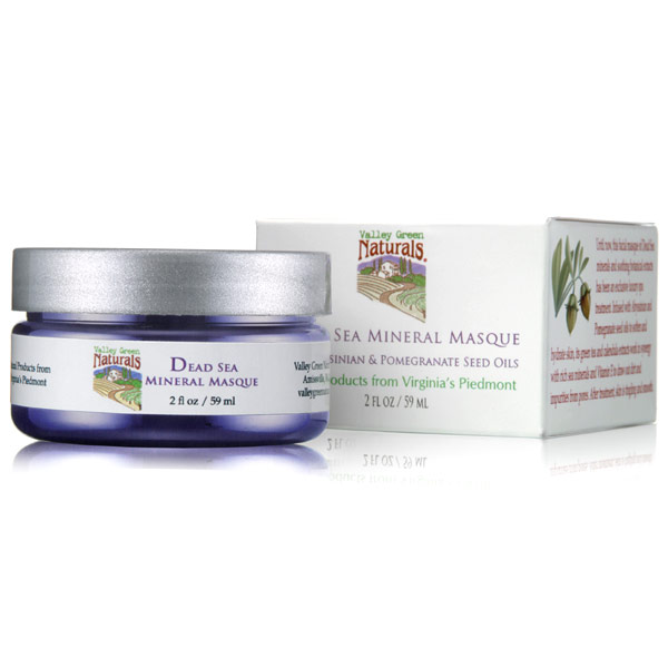 Dead Sea Mineral Masque, Facial Mask, 2 oz, Valley Green Naturals