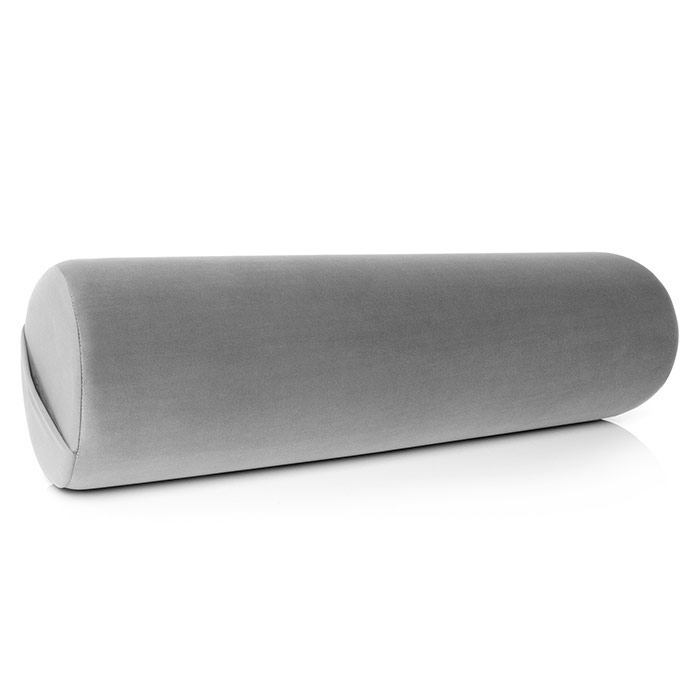 Decor Whirl Sex Positioning Pillow, Large Size - Microvelvet Grey, Liberator Bedroom Adventure Gear