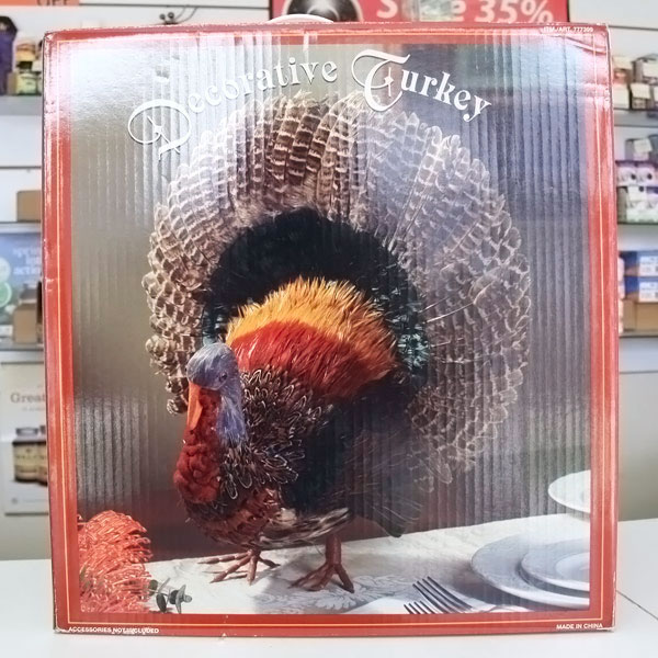 Decorative Standing Turkey