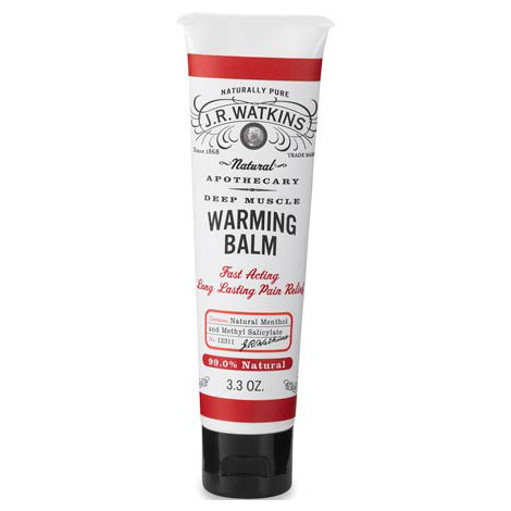 Deep Muscle Warming Balm, 99% Natural, 3.3 oz, J.R. Watkins