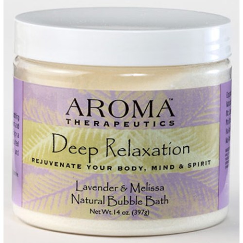 Deep Relaxation Natural Bubble Bath, 14 oz, Abra Therapeutics