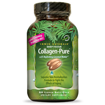 Deep Tissue Collagen-Pure, 80 Liquid Softgels, Irwin Naturals