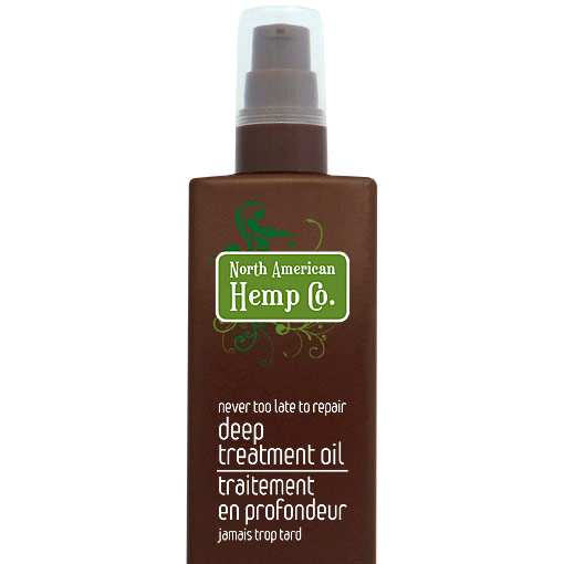 Never Too Late To Repair Deep Hair Treatment Oil, 4.8 oz, North American Hemp Company