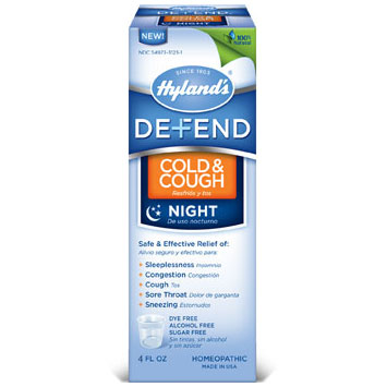 Defend Cold & Cough Night, 4 oz, Hylands