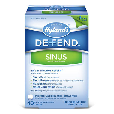 Defend Sinus, 40 Tablets, Hylands (Hylands)