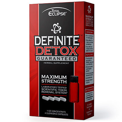 Total Eclipse Definite Detox Cleansing Kit, Liquid + Capsules Combo Pack
