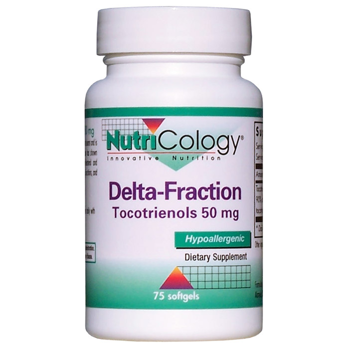 Delta-Fraction Tocotrienols 50 mg, 75 Softgels, NutriCology