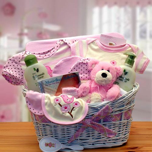 toy basket pink