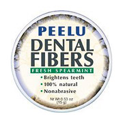Peelu Company Dental Fibers Tooth Powder Spearmint .53 oz from Peelu