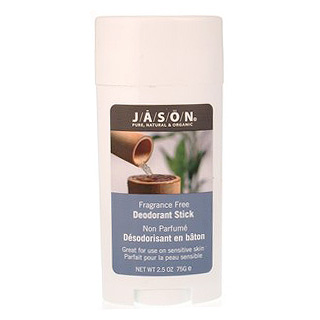 Jason Natural Deodorant Fragrance Free Stick 2.5 oz, Jason Natural