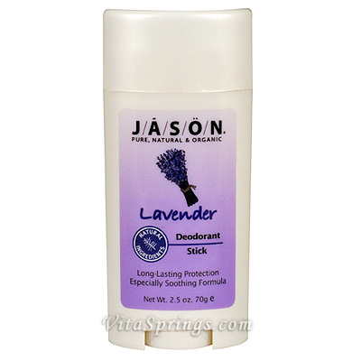 Deodorant Lavender Stick 2.5 oz, Jason Natural