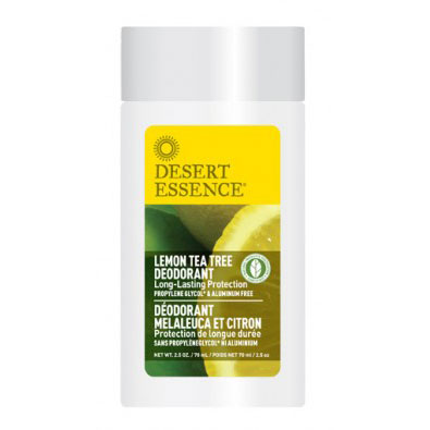 Deodorant Lemon Tea Tree, 2.5 oz, Desert Essence