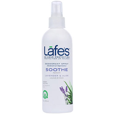 Lafes Deodorant Spray - Soothe, Value Size, 8 oz, Natural BodyCare