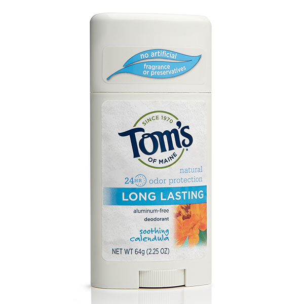 Tom's of Maine Deodorant Stick Calendula for Sensitive Skin, 2.25 oz, Tom's of Maine