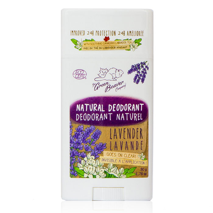 Deodorant Stick - Lavender, 1.76 oz, Green Beaver