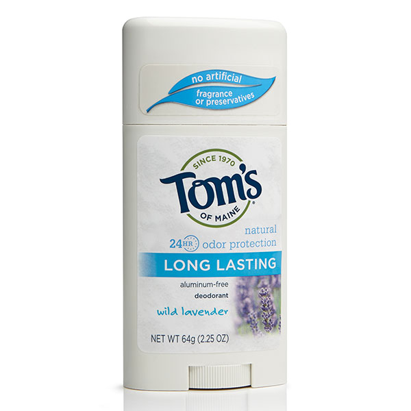 Long Lasting Deodorant Stick - Wild Lavender, 2.25 oz, Toms of Maine